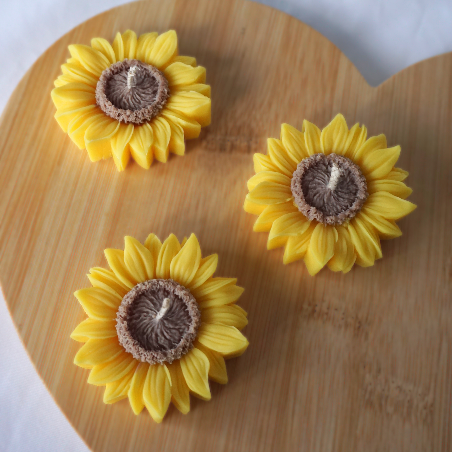 Sonnenblumen Kerzen - Set
