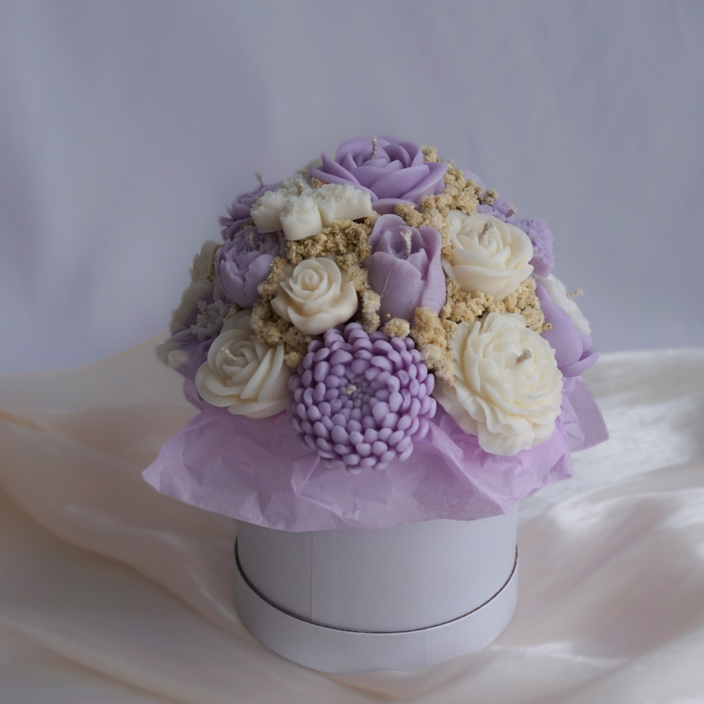 Kerzenstrauß Lavendel Dream