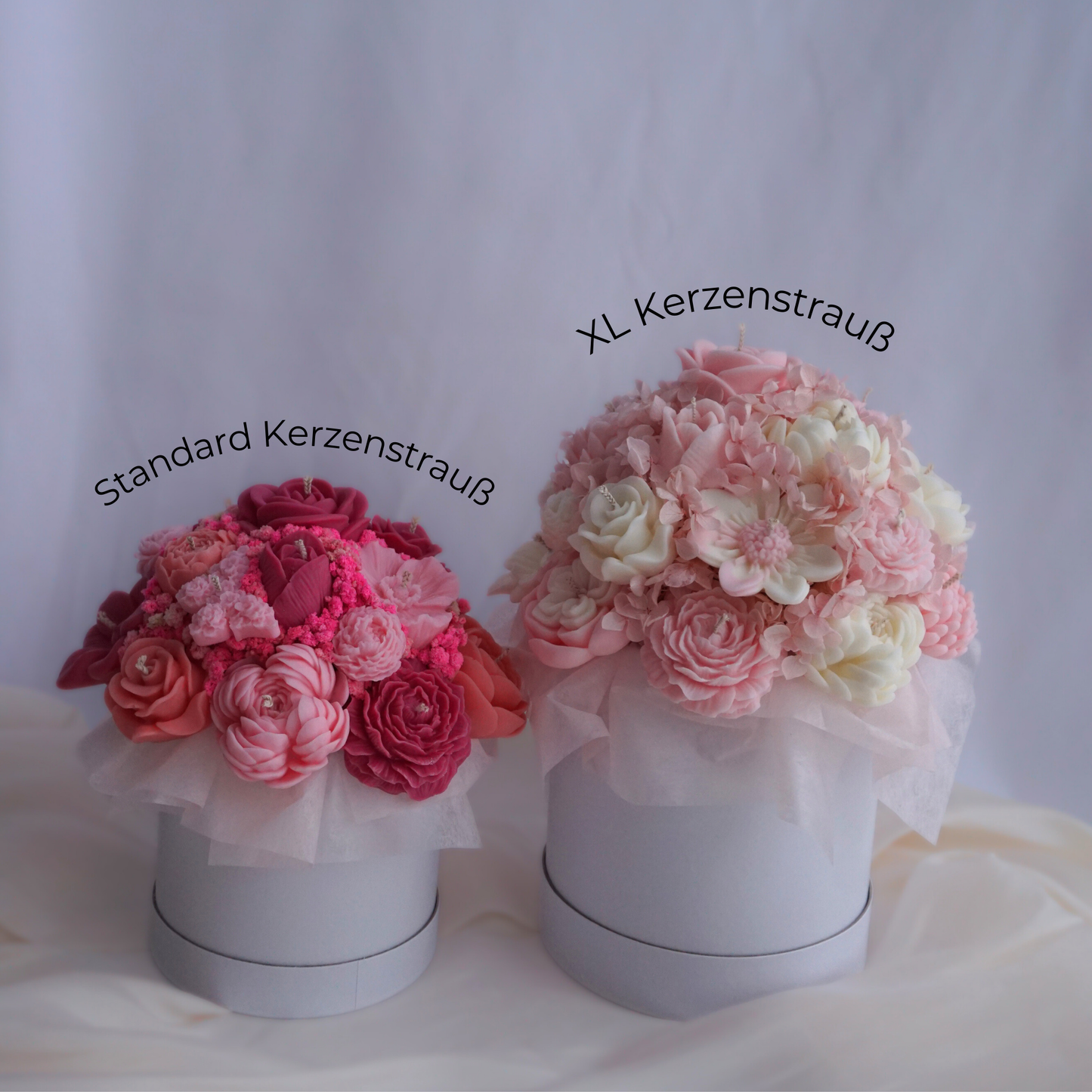 Kerzenstrauß Blossom Blush