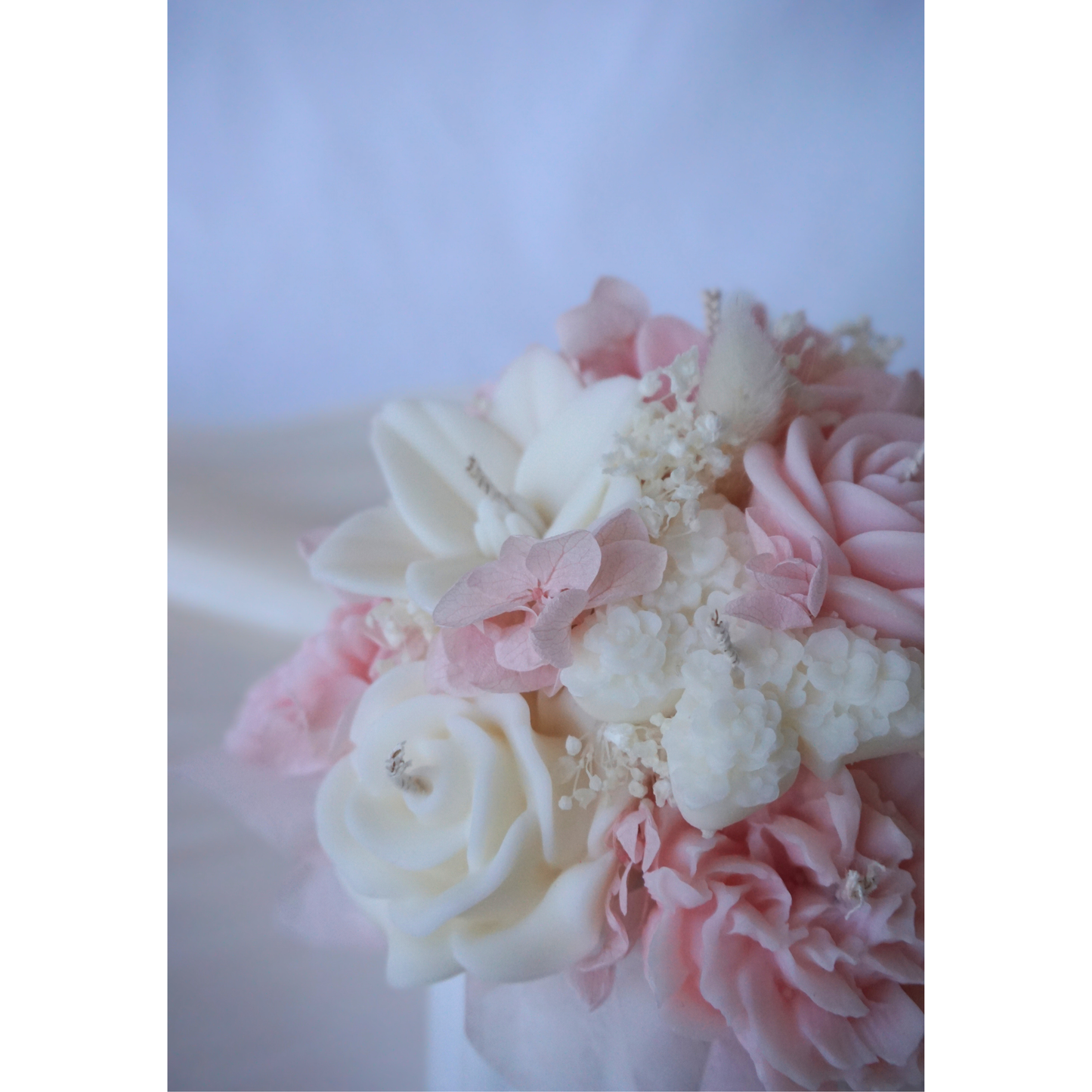 Kerzenstrauß petite Bell Rose