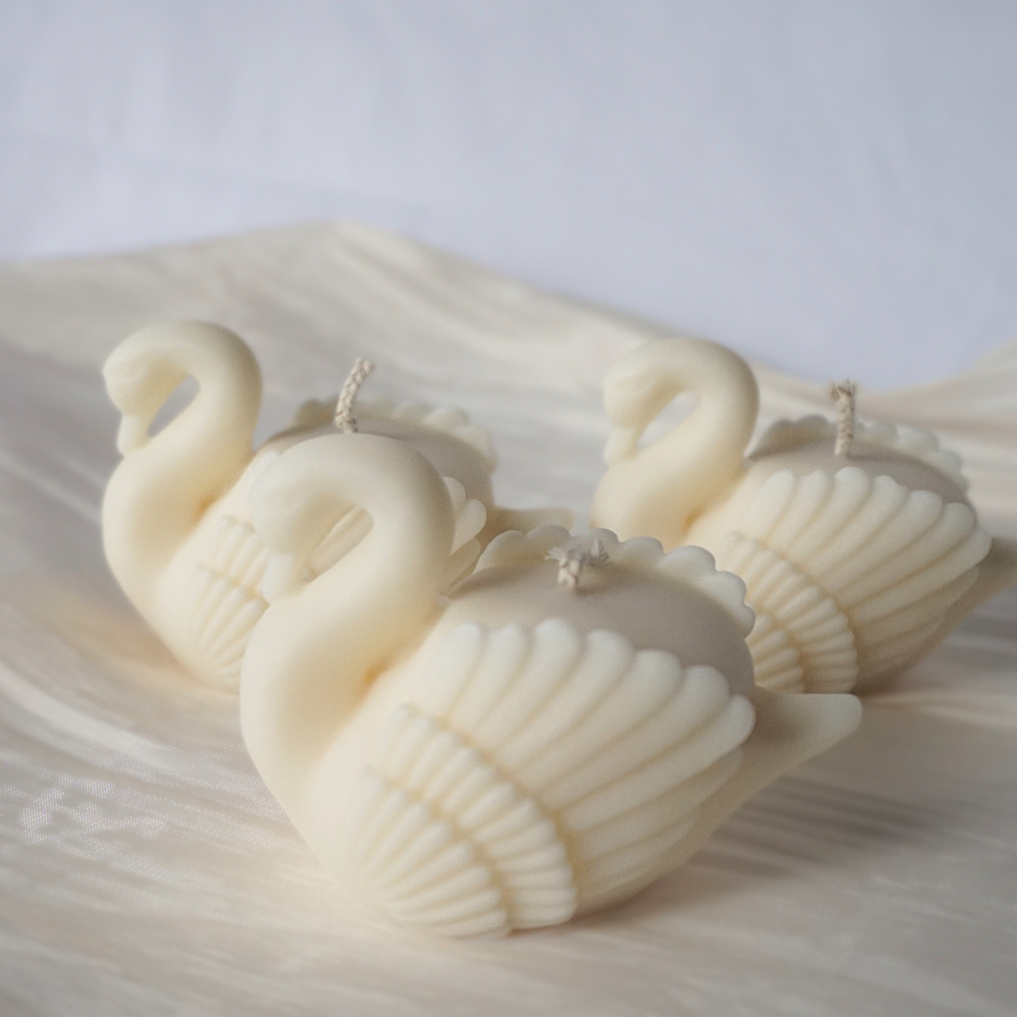 Schwan Kerze