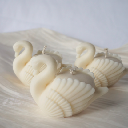 Schwan Kerze