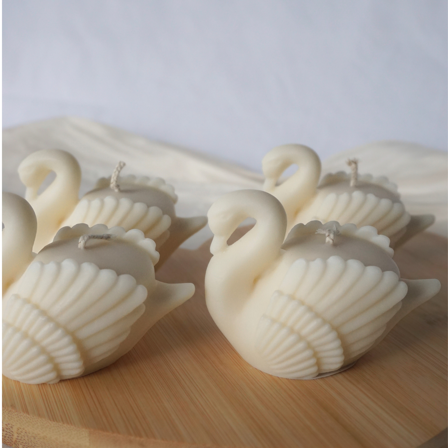 Schwan Kerze