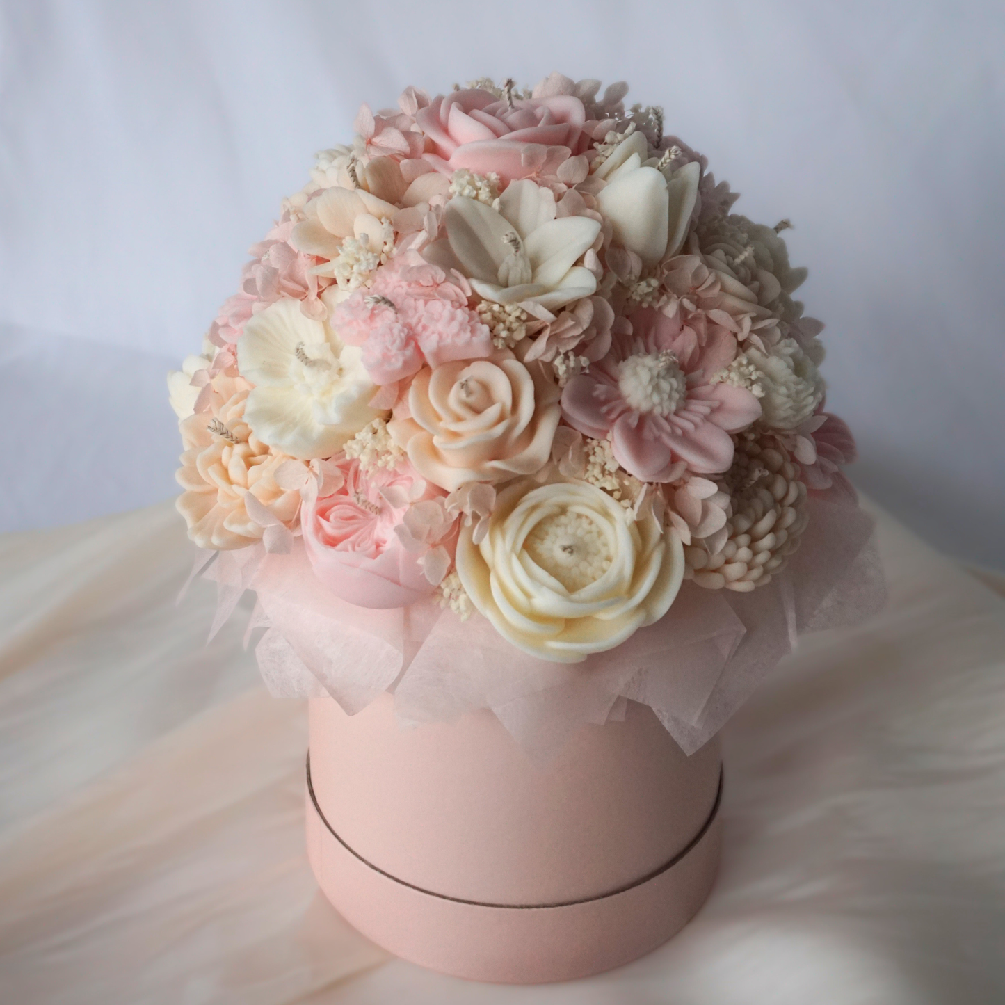 Kerzenstrauß Blossom Blush