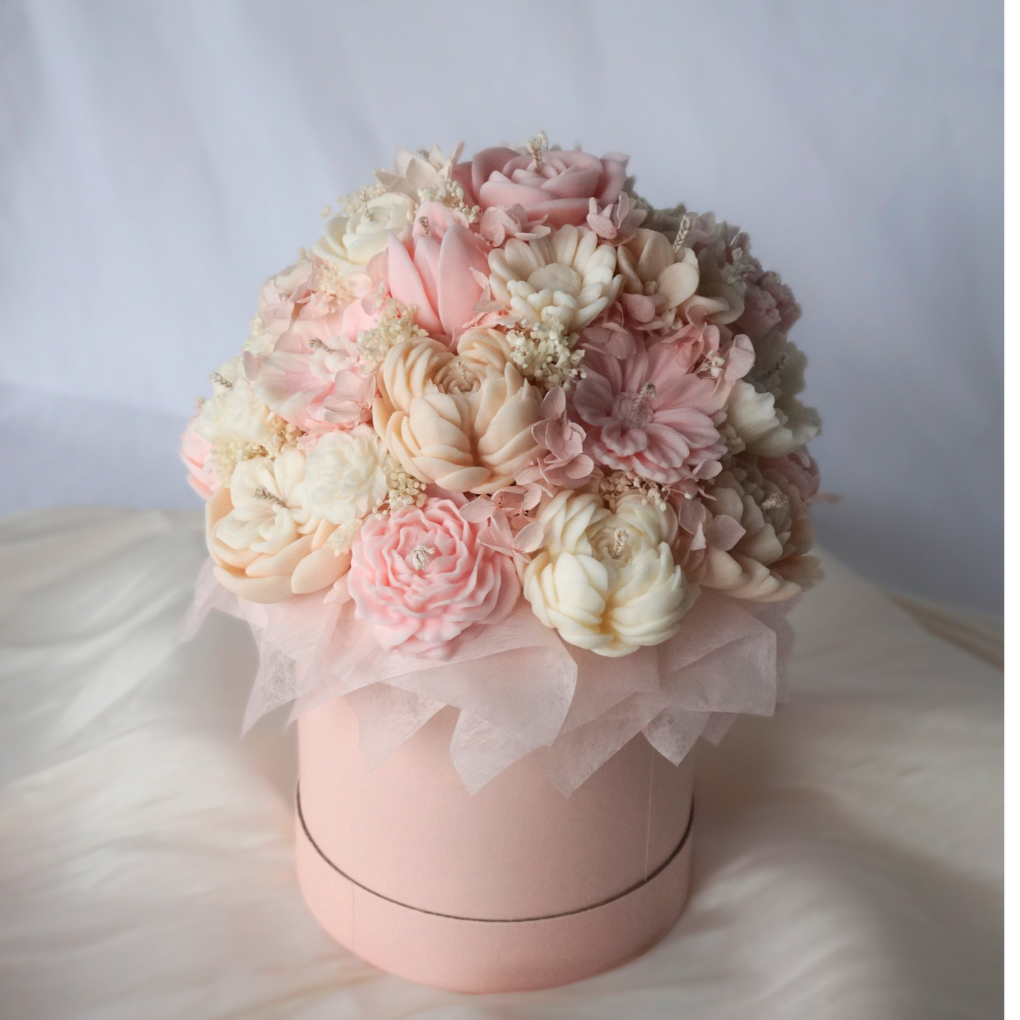 Kerzenstrauß Blossom Blush