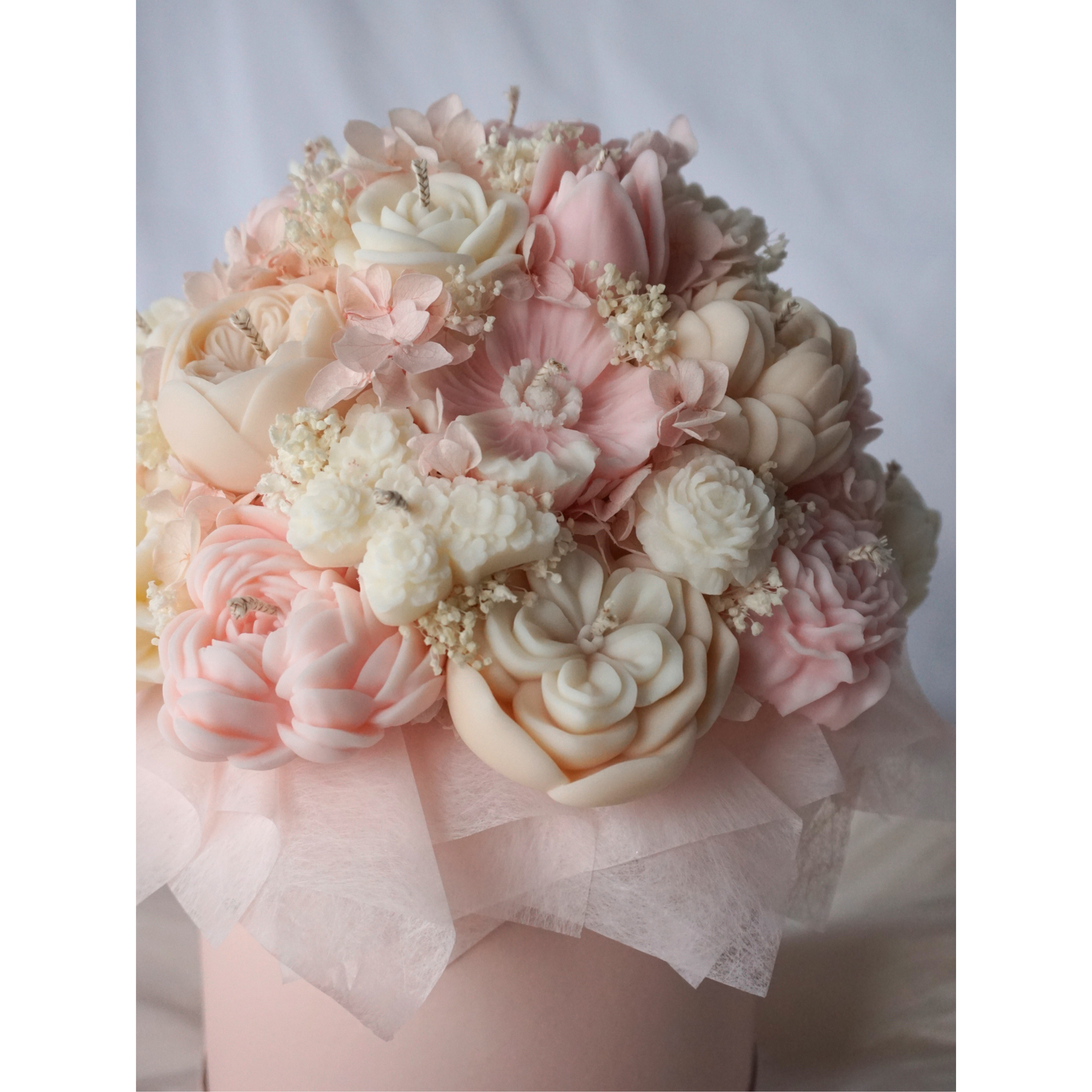 Kerzenstrauß Blossom Blush