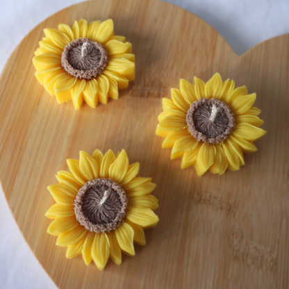 Sonnenblumen Kerzen - Set