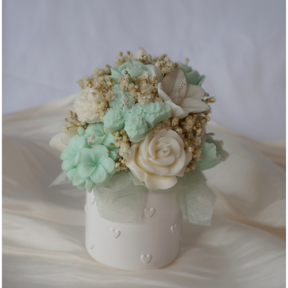 Kerzenstrauß Petite Sweet Mint