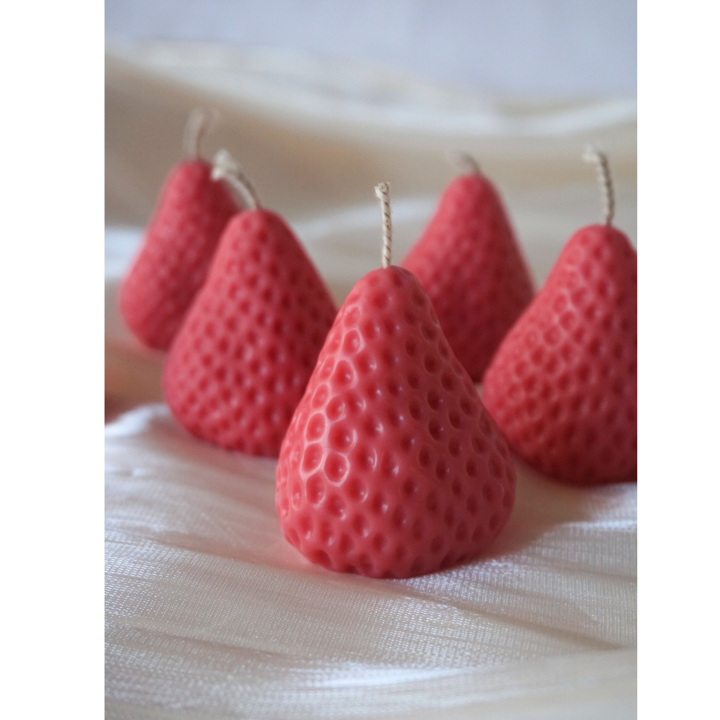 Strawberry Kerzen Set "Duftend"