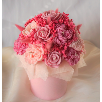 Kerzenstrauß Pink Princes "Schimmer"