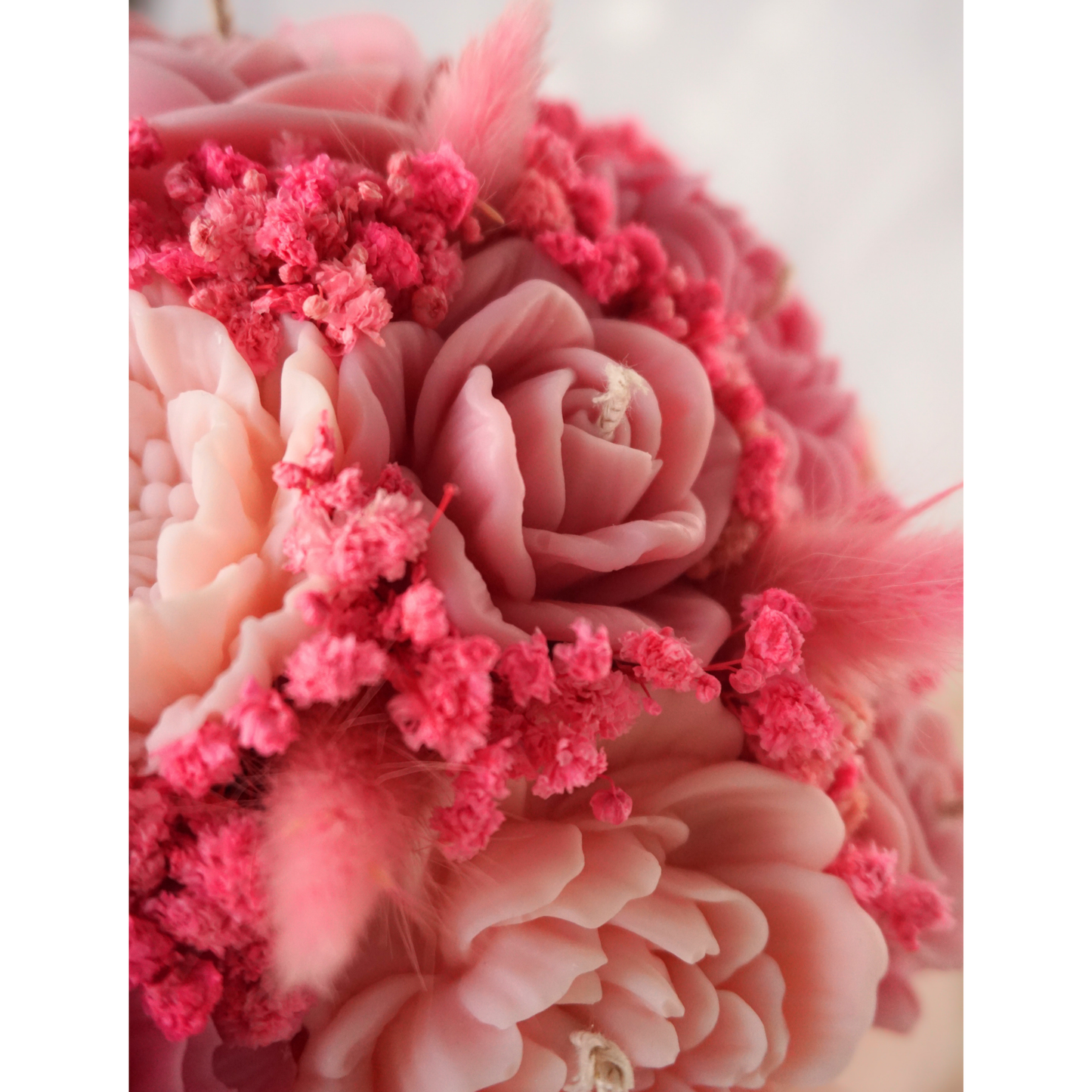 Kerzenstrauß Pink Princes "Schimmer"