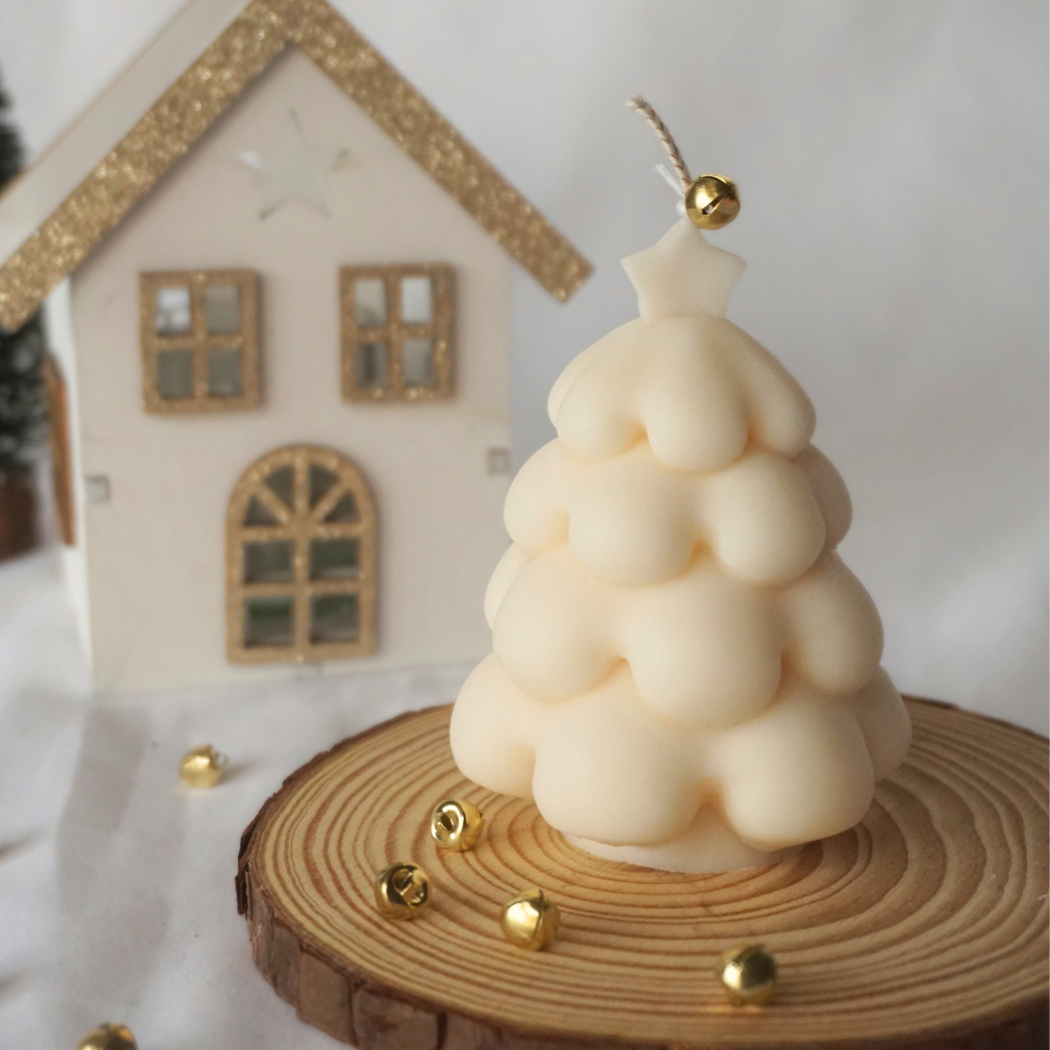 Tannenbaum Kerze mit Stern