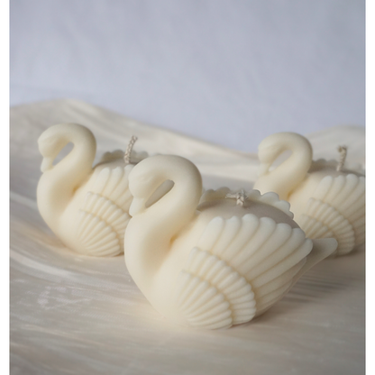 Schwan Kerze