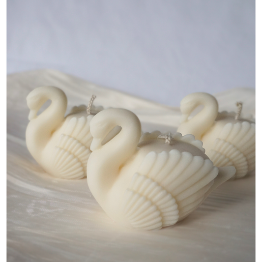 Schwan Kerze