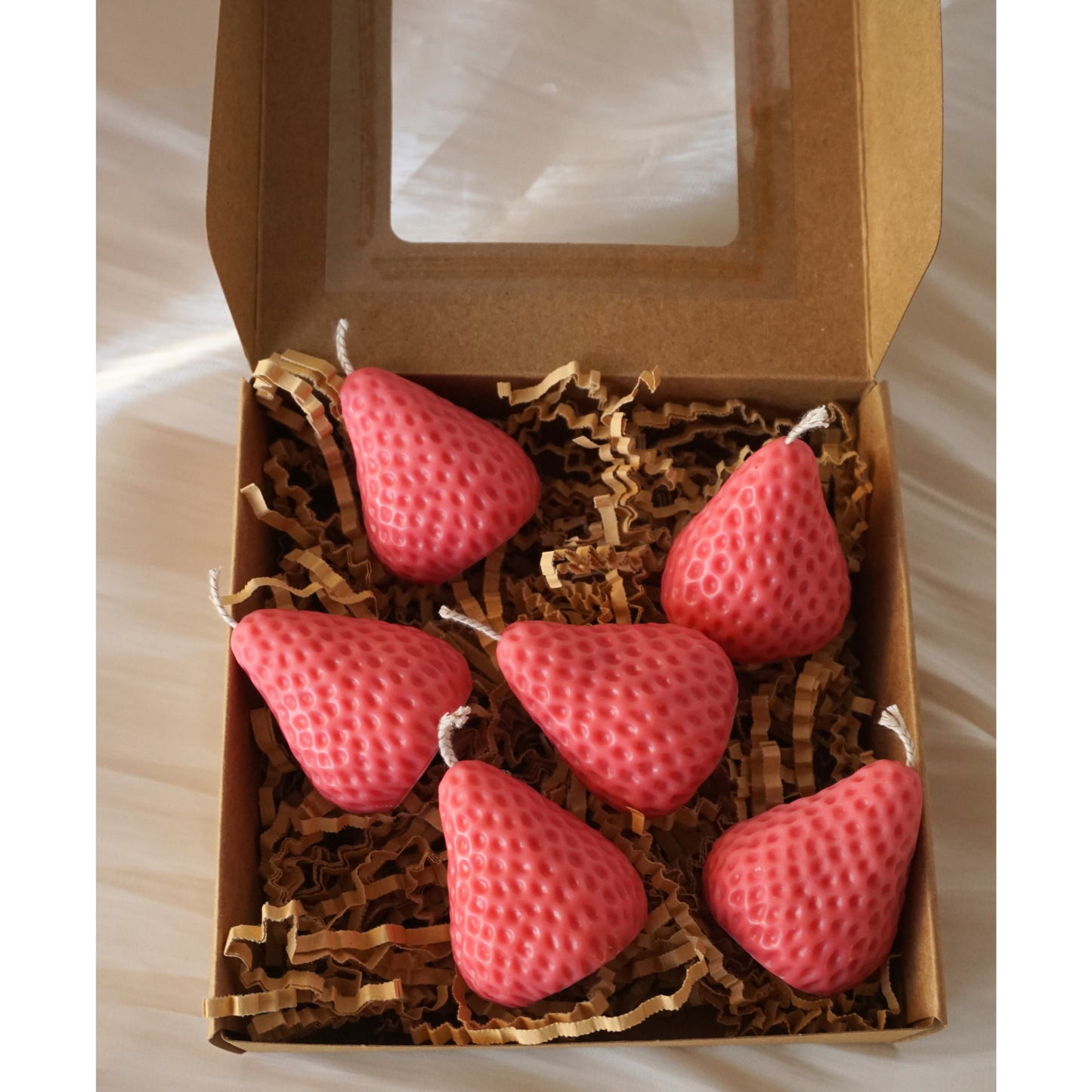Strawberry Kerzen Set "Duftend"