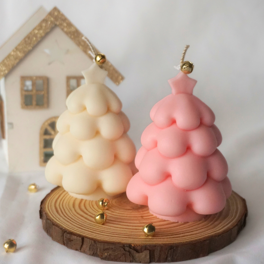 Tannenbaum Kerze mit Stern