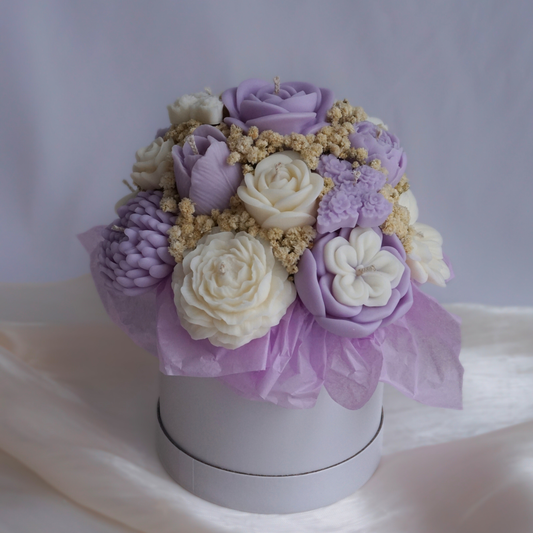 Kerzenstrauß Lavendel Dream